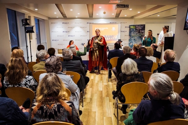 Uprizoritev prizora Škofjeloškega pasijona